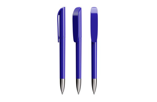 BIC Super Clip Advance Kugelschreiber, Chrom