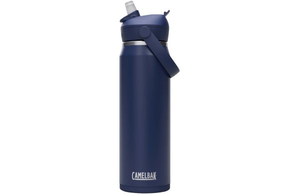 Camelbak® Thrive Flip VSS 750 ml Edelstahl Trinkflasche mit Flip Strohhalm, navy