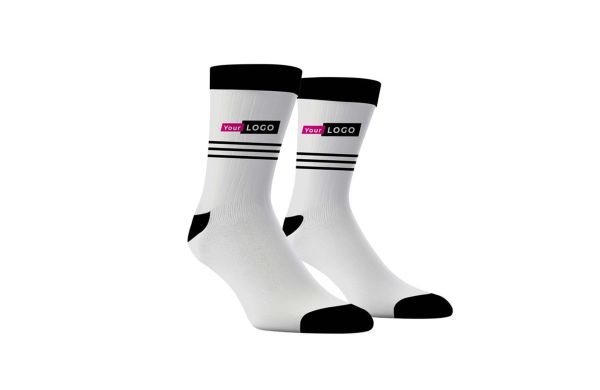 Premium Classic Socks Crew One Size mit Standard Label
