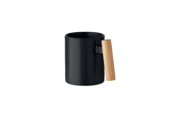 CRENATE Keramikbecher 320 ml, schwarz