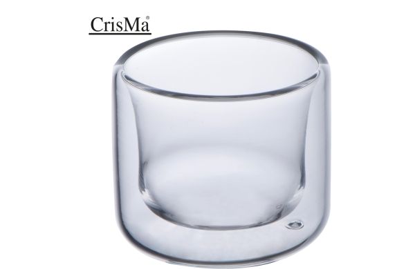 CrisMa Doppelwandige Esspressotasse 50ml