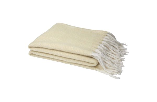 Dolly GRS-recycelte Decke, beige