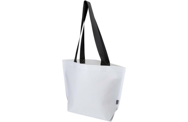Duo GRS recycelte doppellaminierte Tragetasche 18L, weiss