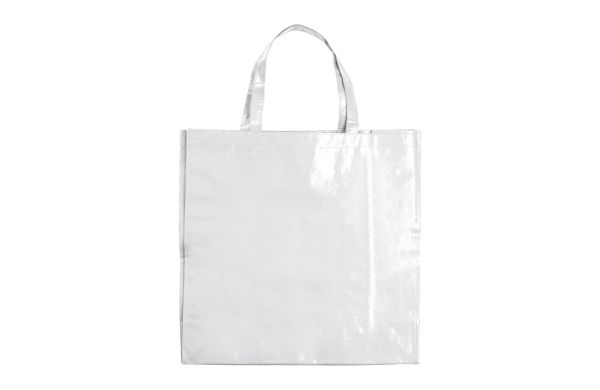 Einkauftasche aus PP Woven, weiss