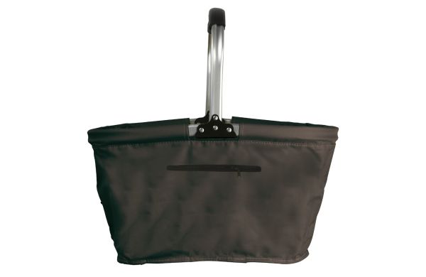 Faltbarer Kühl-Einkaufskorb, schwarz
