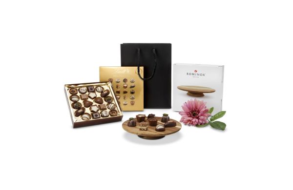 Geschenkset / Präsenteset: Pralinen-Étagère