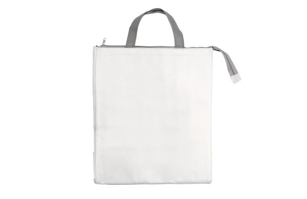 Große Kühltasche aus Non Woven, weiss