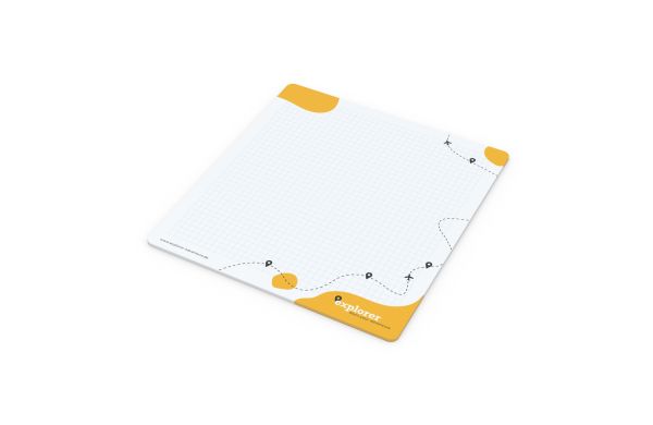 Haftnotiz-Mousepad Haftnotizblock extra groß