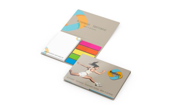 Haftnotiz-Set Lissabon Zettel klein Karton-Umschlag