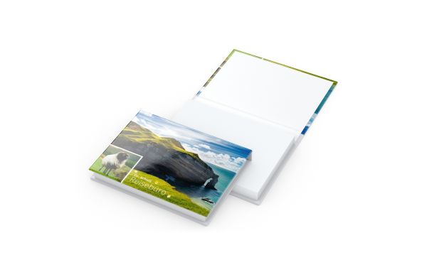 Haftnotizblock Hardcover Dublin 100 Haftzettel - weiss
