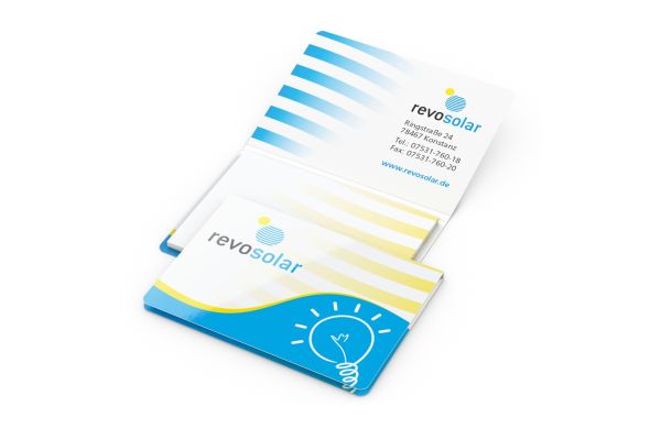 Haftnotizblock Memo-Card Karton-Umschlag