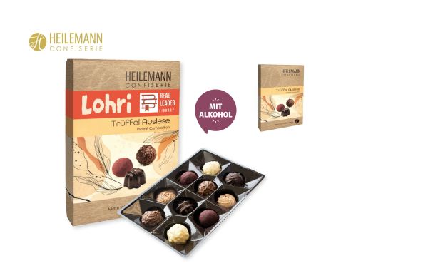 Heilemann Trüffel Auslese im Schuber_ Heilemann Trüffel Auslese_ ca_ 125 g