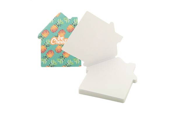 Individuelle Haftnotizen CreaStick House, weiss