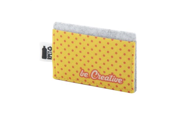 Individuelles Kreditkartenetui CreaFelt Card, weiss