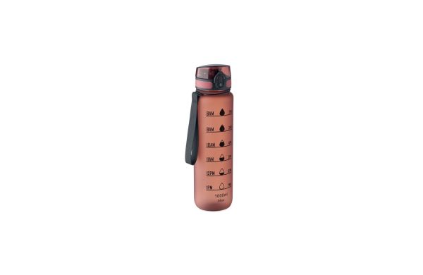 ISFORDEN MARK Sport-Trinkflasche RPET 1L, bordeaux