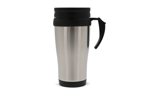 Isolierbecher Metall 350ml, silber