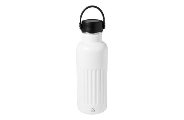 Isolierflasche Streaky Go, weiß
