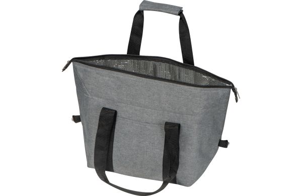 Kühltasche aus Polyester - silbergrau