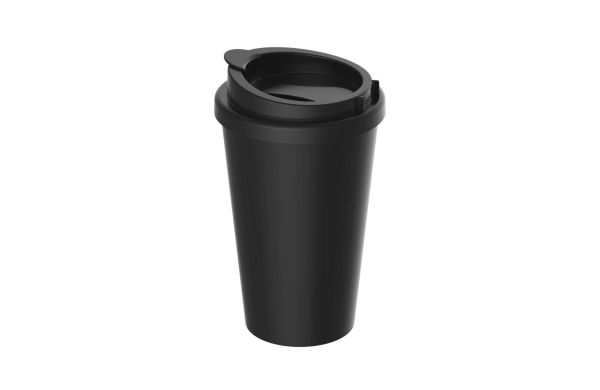 Kaffeebecher "PremiumPlus", schwarz