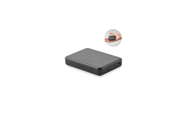 KLEINPOW Powerbank 5000 mAh, schwarz