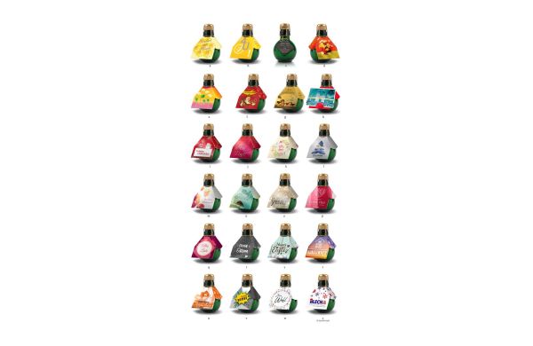 Kleinste Sektflasche der Welt! Merry Christmas - Inklusive Geschenkkarton