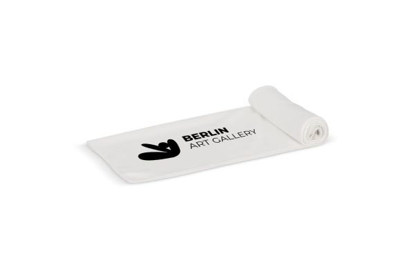 Kühlendes Handtuch R-PET 30x80cm Sublimation, weiss