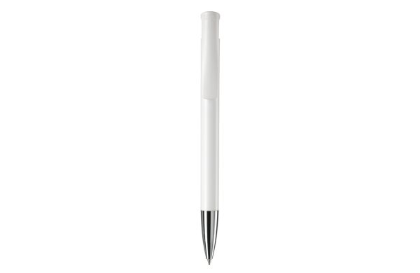 Kugelschreiber Avalon Hardcolour mit Metallspitze, weiss