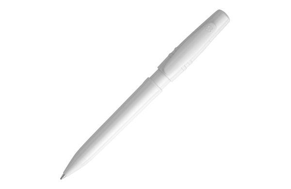 Kugelschreiber Nora hardcolour, weiss - weiss