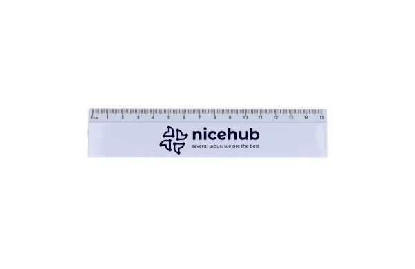 Lineal 15cm, weiss