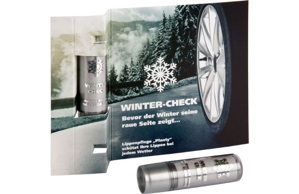 Lippenpflegestift mit Karte "Lipcare Card"