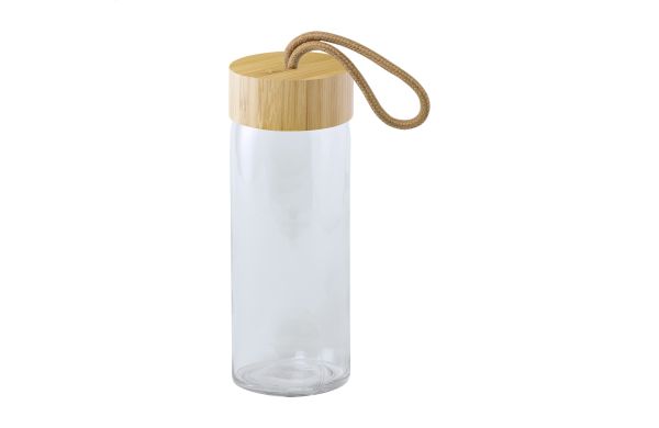 Lobamba Trinkflasche, transparent/natur