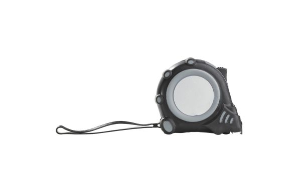 Maßband Fix 3m, grau - schwarz