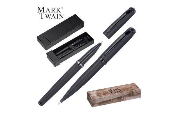 Mark Twain, zweiteiliges Schreibset
