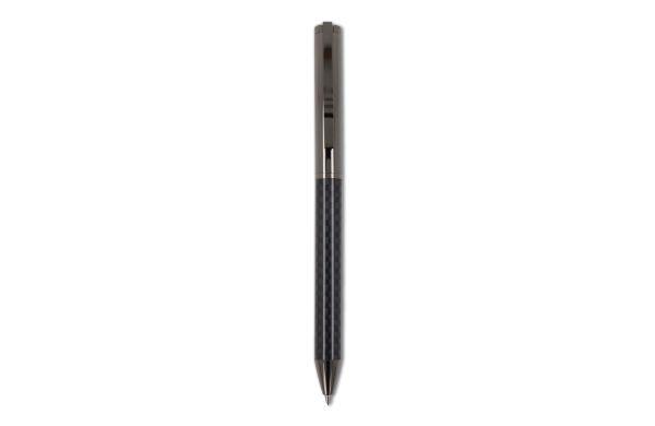 Metallstift und Rollerball-Stift im Set in Geschenkbox, gun metal - dark
