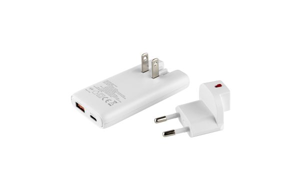 Metmaxx® Wallcharger "SlimChargePro65"