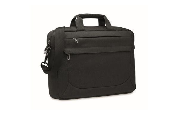 ROCKY Laptop-Rucksack 600D RPET - schwarz