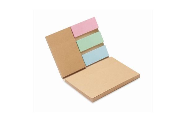 MAUI Recyceltes Notizzettel-Set - beige