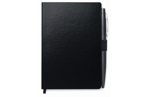 NOTALUX DIN A6 Notizbuch - schwarz