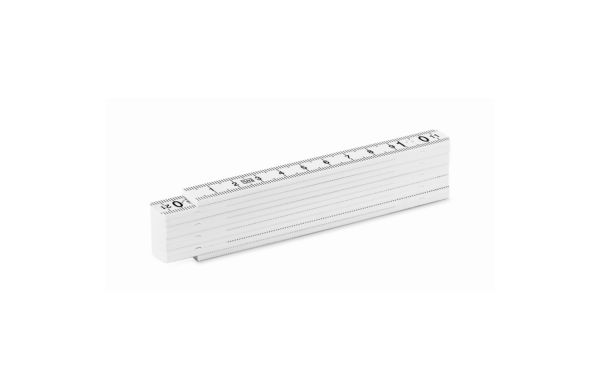 METER Zollstock 1m - weiß