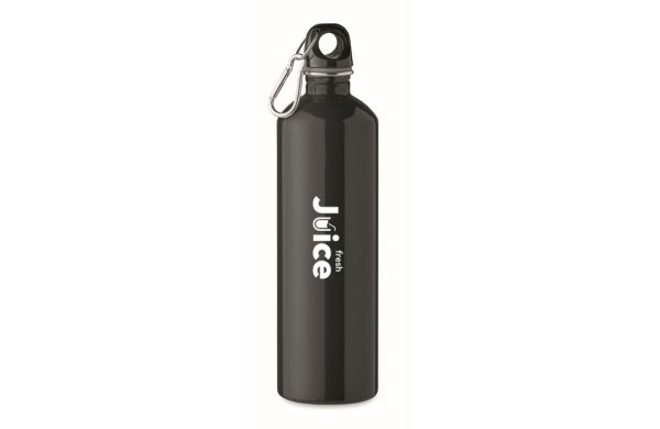 REBIG MOSS Trinkflasche recycelter 750 ml, schwarz