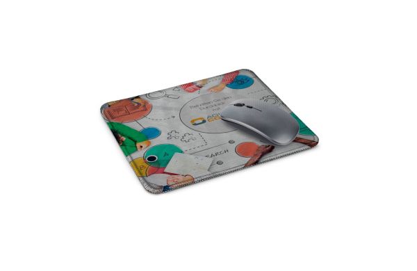 Mousepad Premium aus Mikrofaser und Naturkautschuk