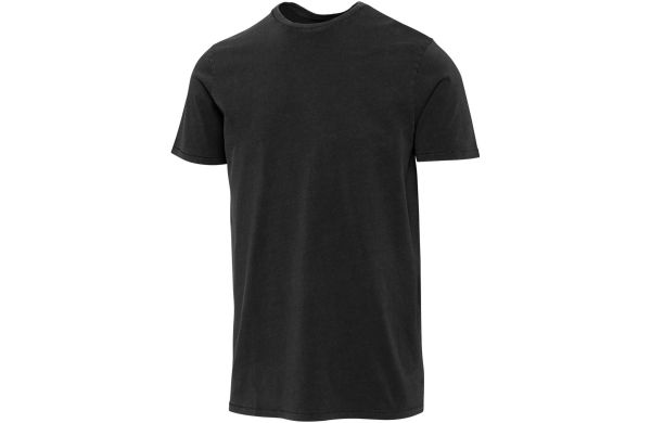 Nanaimo Kurzärmeliges T-Shirt für Herren im Washed Look, 160 g/m2, schwarz, XS