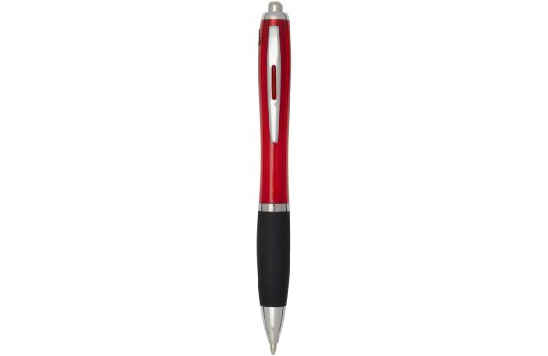 Nash RCS Kugelschreiber, farb. Schaft/schwarzer Griff (schwarze Tinte), rot