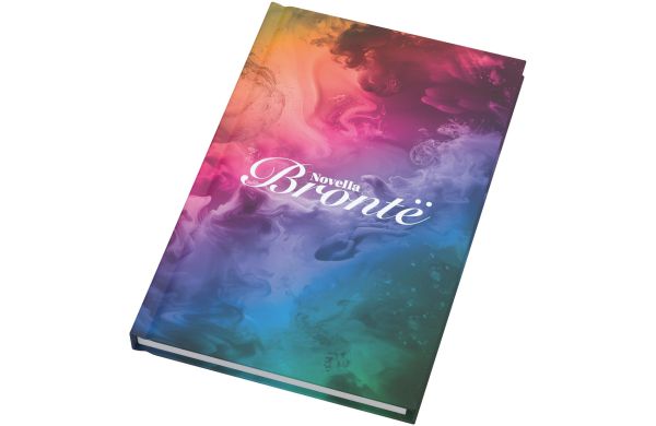 Novella Brontë A5 Hardcover Notizbuch mit mattem Finish – 100 Blatt, weiss
