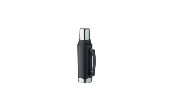 NYIMA Doppelwandige Flasche 1L, schwarz