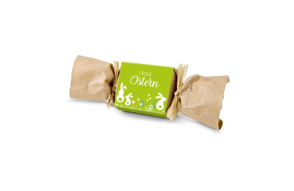 Oster-Seife 30 Gramm mit Olivenduft, liebevoll und nachhaltig verpackt