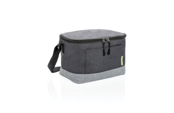 Zweifarbige RPET Kühltasche/grau