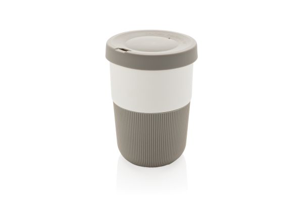 PLA Cup Coffee-To-Go 380ml/grau