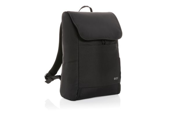 Swiss Peak Fern AWARE™ RPET 15,6" Rucksack mit Allover-Zip/schwarz
