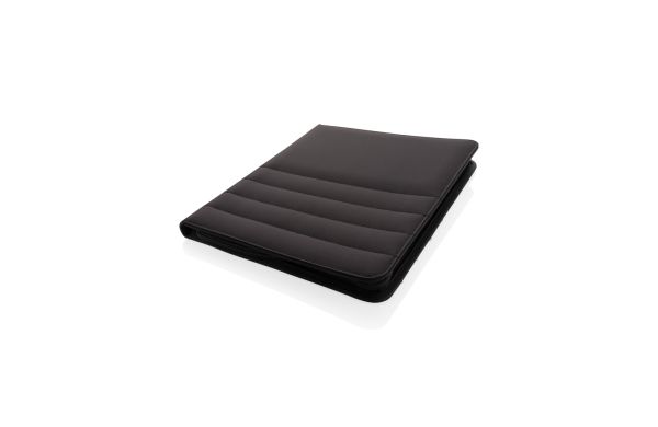 Impact AWARE™ RPET A4 Portfolio mit Reißverschluss/schwarz